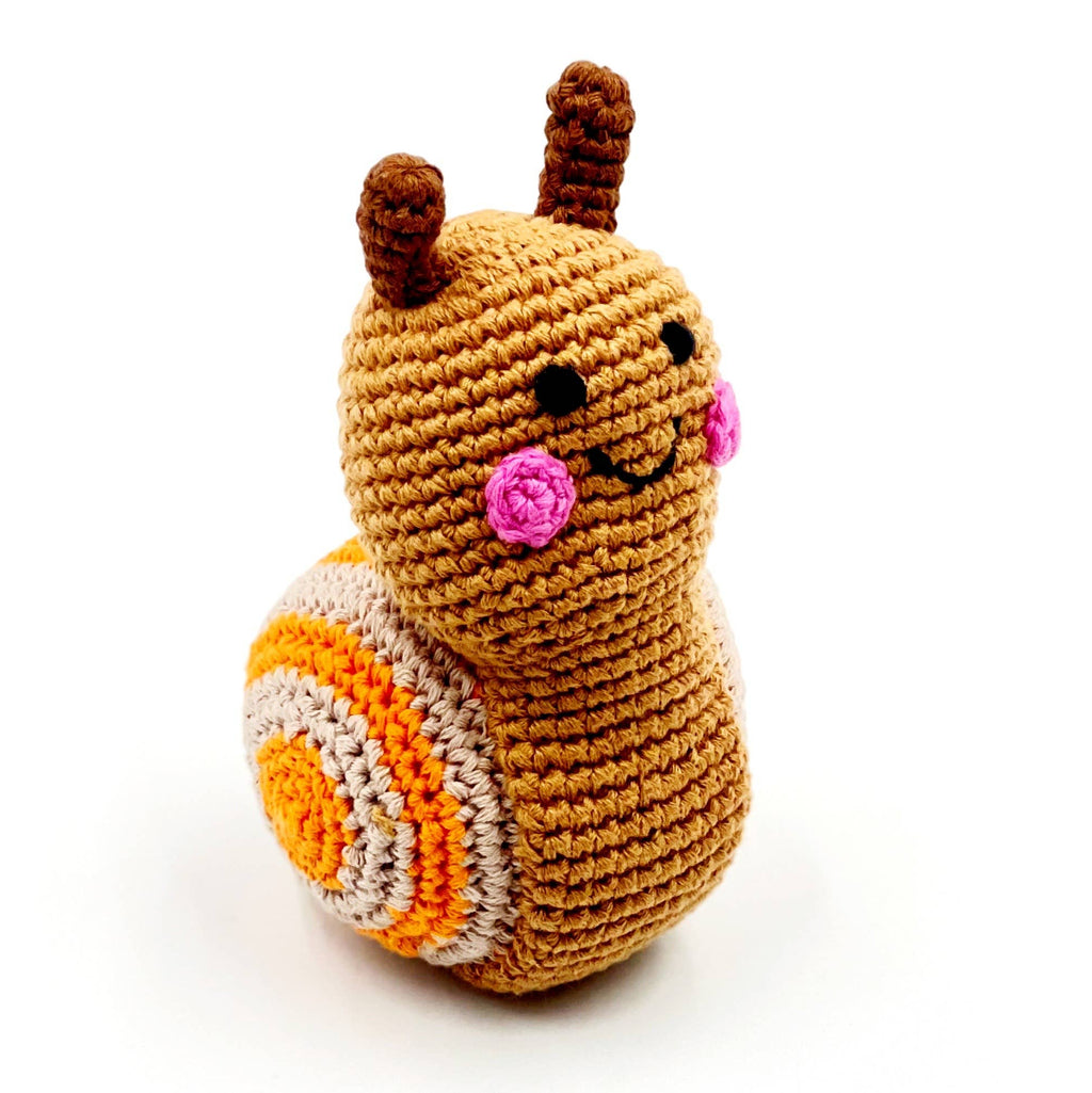 Pebble - Baby Snail Rattle (Final Sale)
