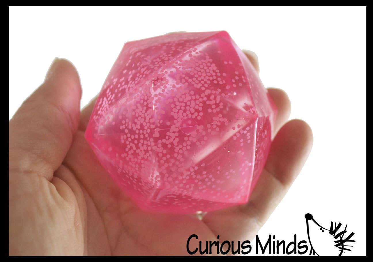 Glow in the Dark Squishy Diamond