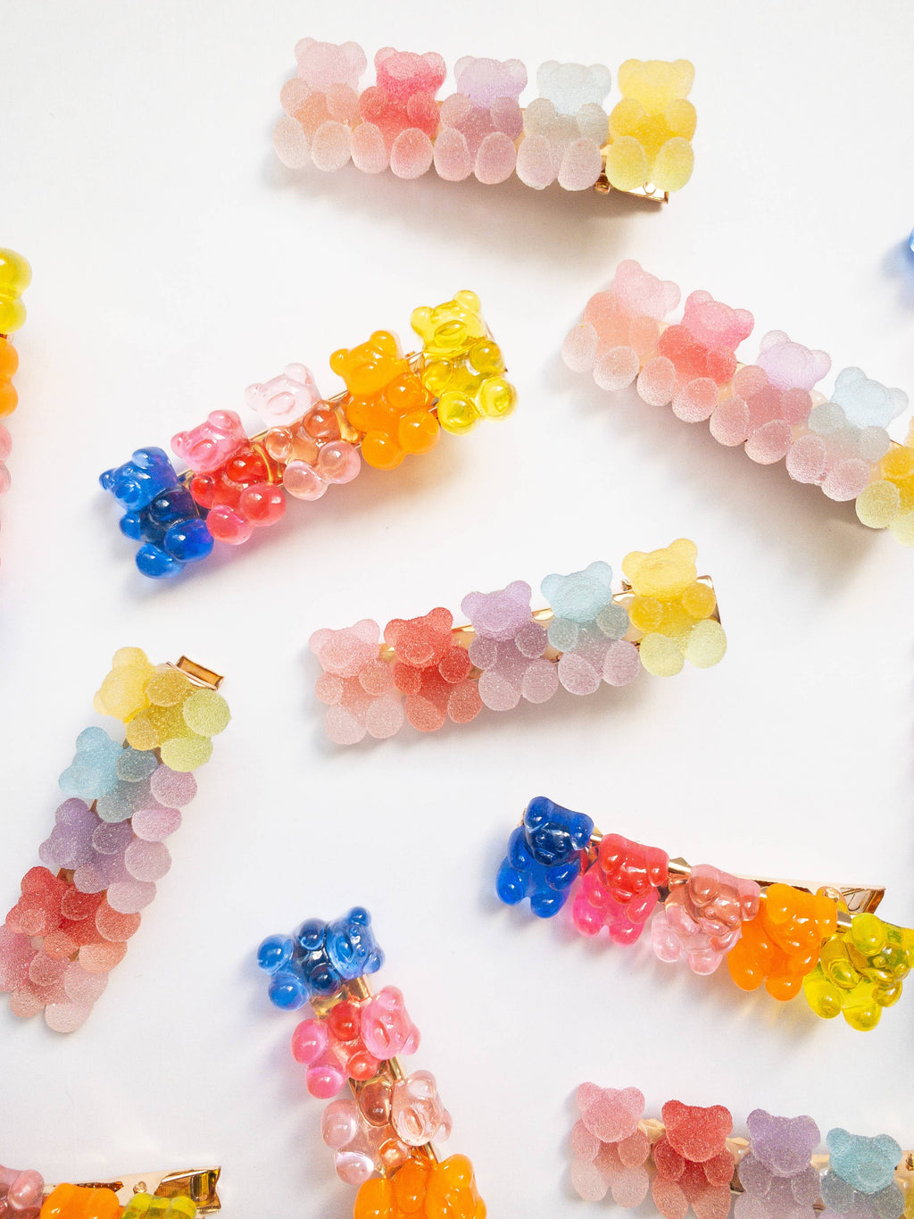 Eggy Cakes - Gummy Bear Hair Clips