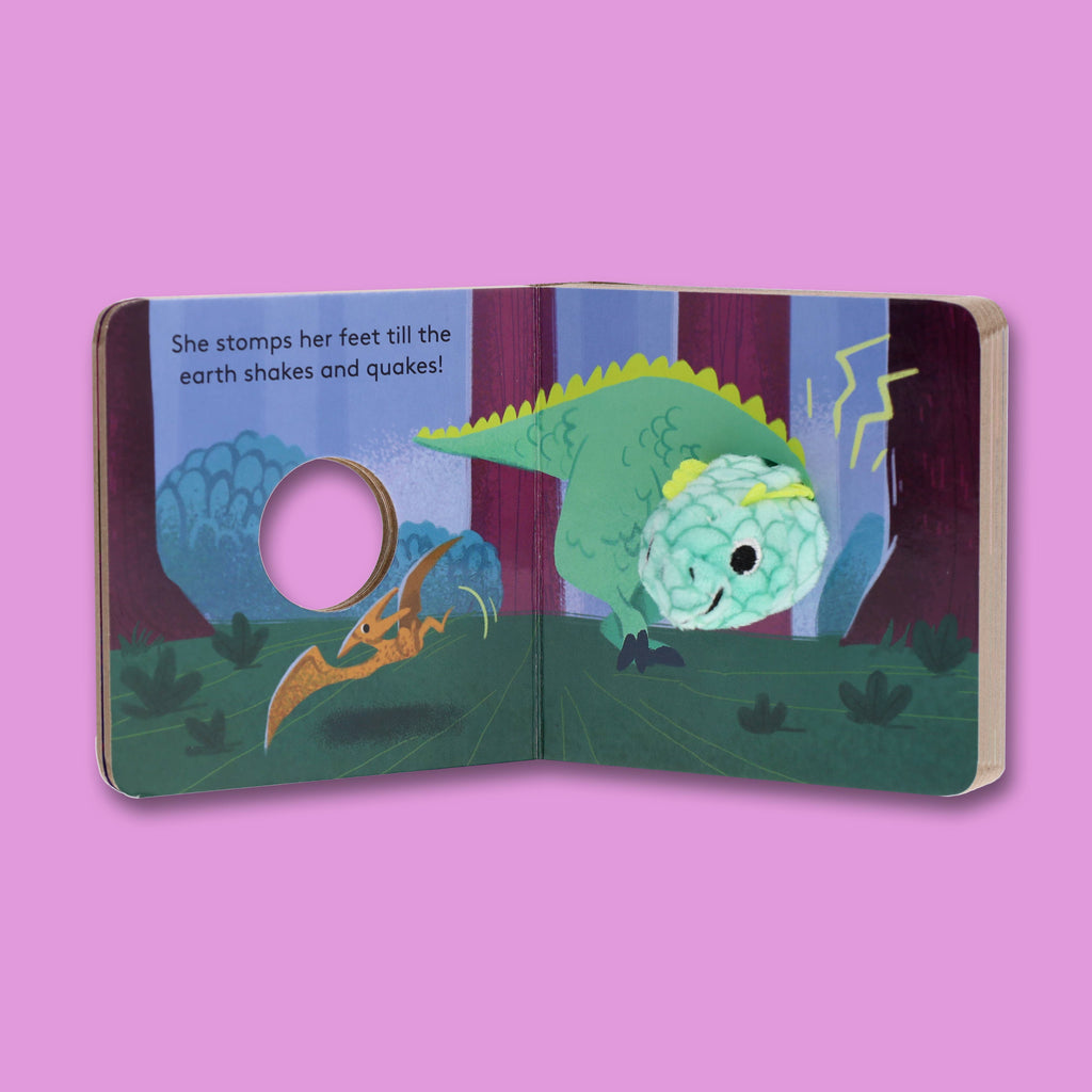Chronicle Books - Baby T. Rex: Finger Puppet Book