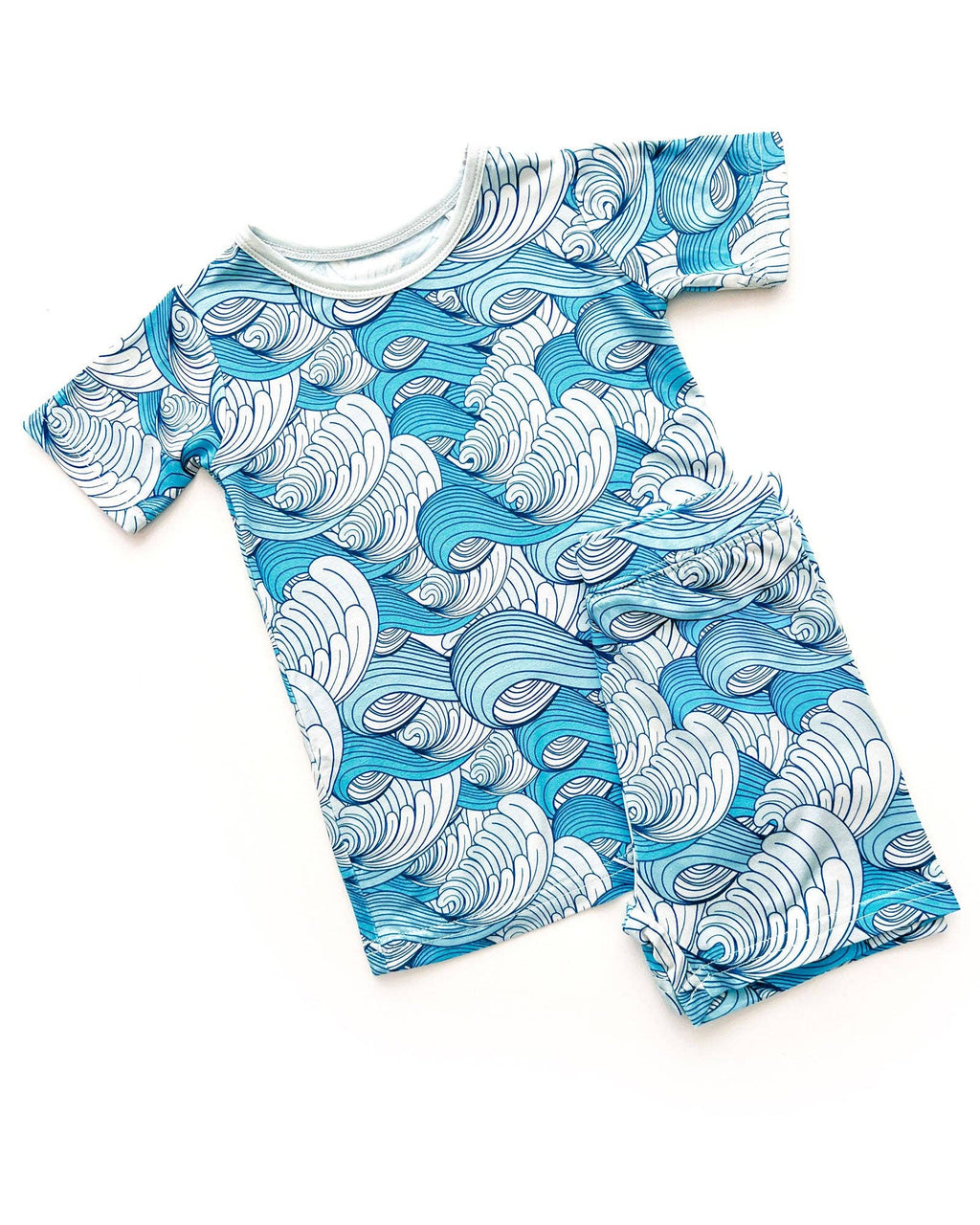 Lucky Panda Kids Bamboo Shorts PJs - Delmar