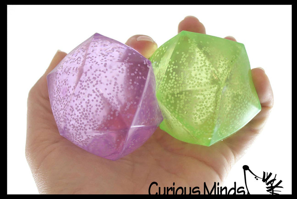 Glow in the Dark Squishy Diamond