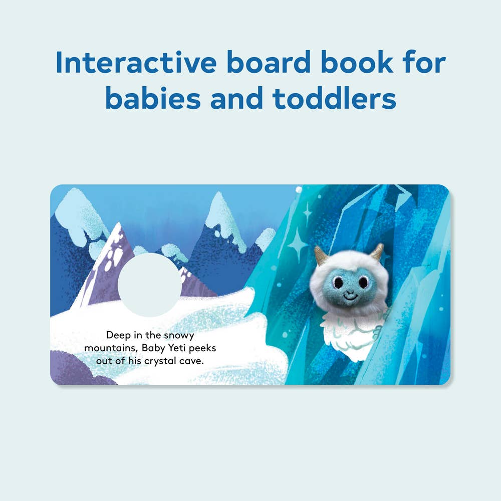 Chronicle Books - Baby Yeti: Finger Puppet Book