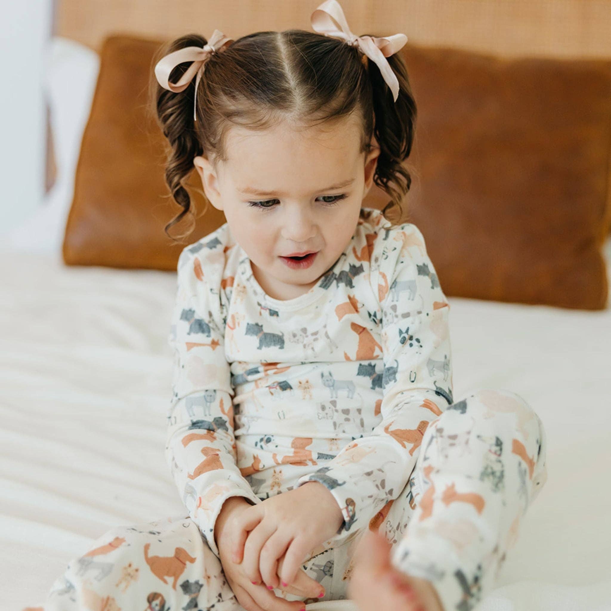 Copper Pearl Long Sleeve Pajama Set - Rufus
