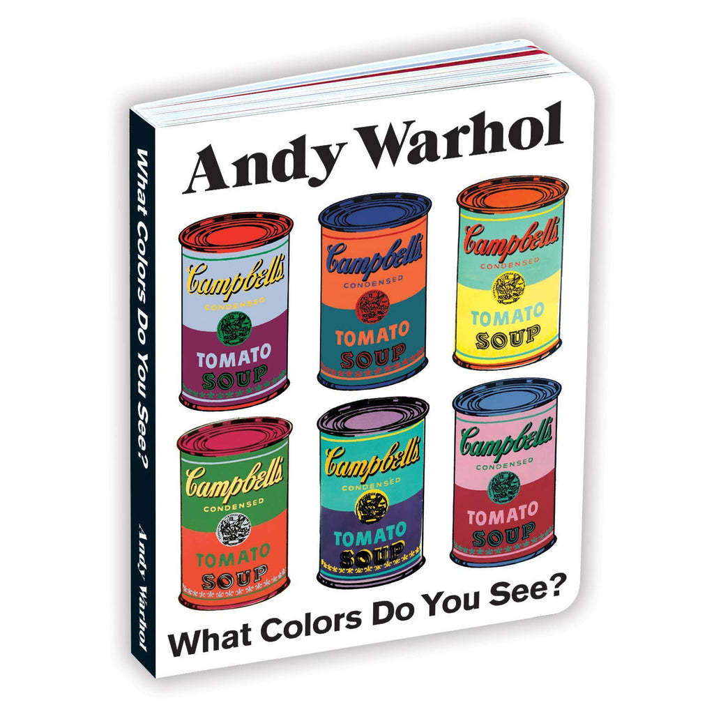 Chronicle Books - Andy Warhol What Colors Do You See? Board Book