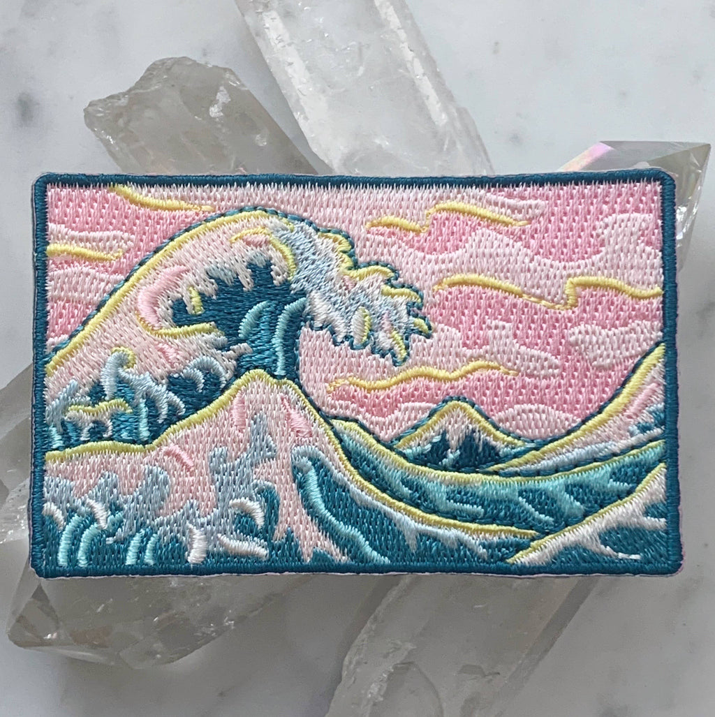 Wildflower + Co. Patch - Great Wave & Pink Skies