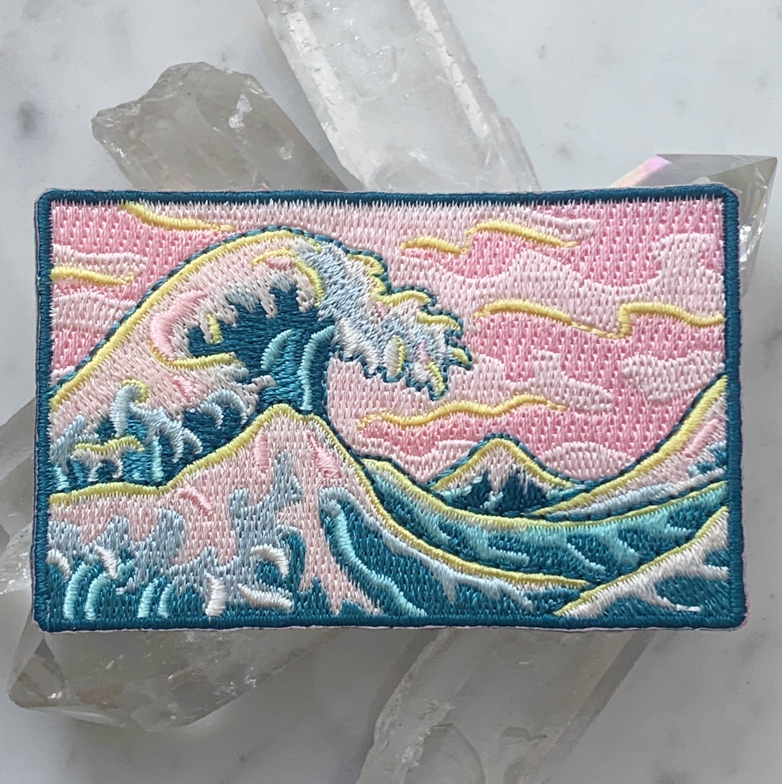 Wildflower + Co. Patch - Great Wave & Pink Skies