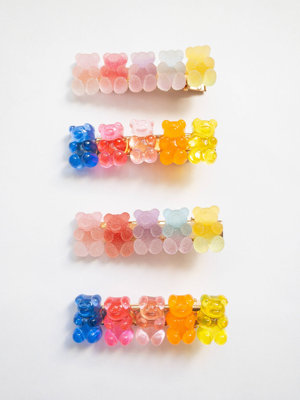 Eggy Cakes - Gummy Bear Hair Clips