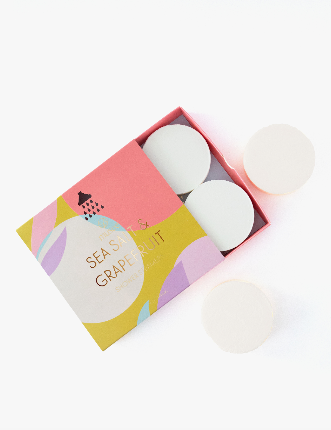 Musee - Sea Salt and Grapefruit Shower Steamers