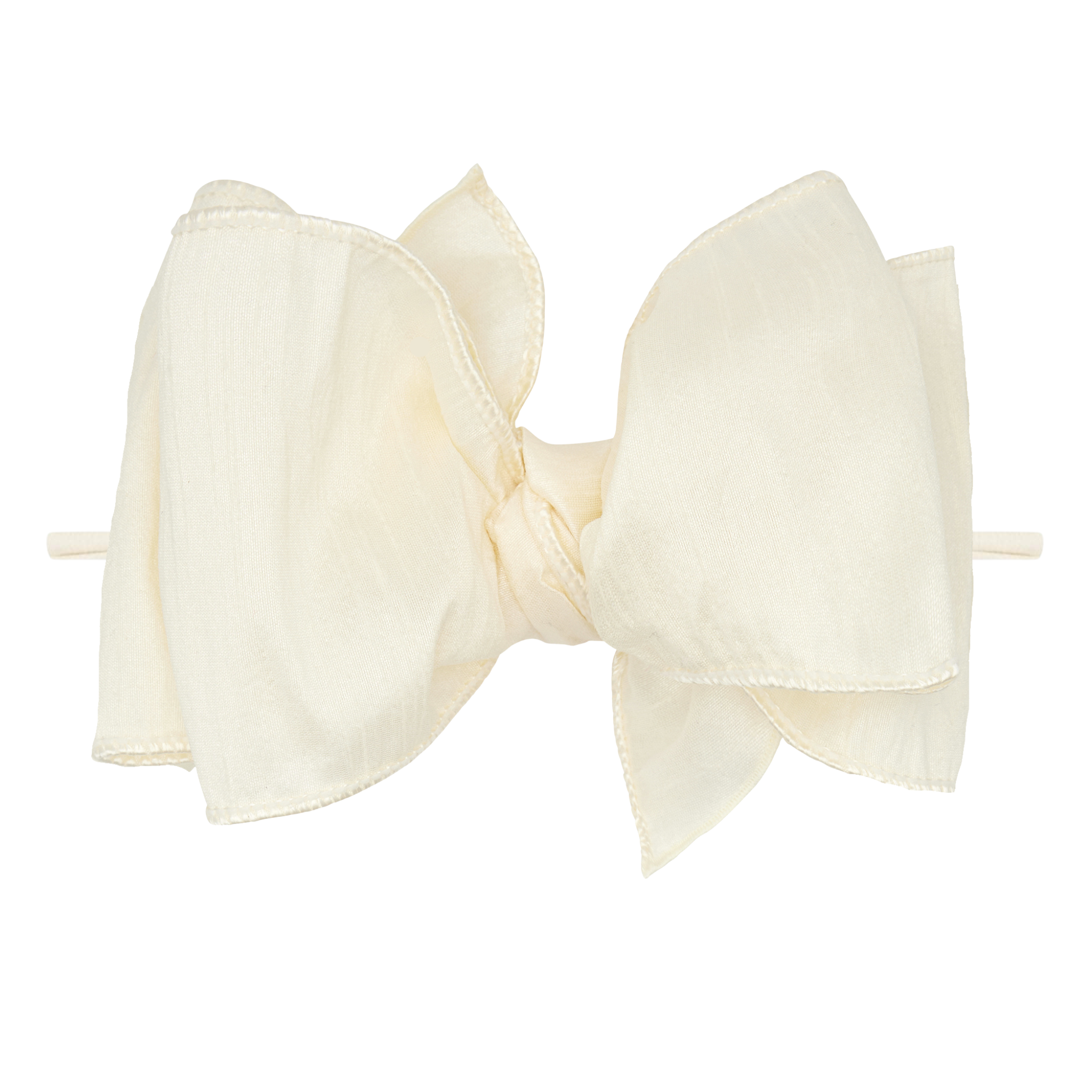 Baby Bling Bows - Faux Silk Big Classic Bow