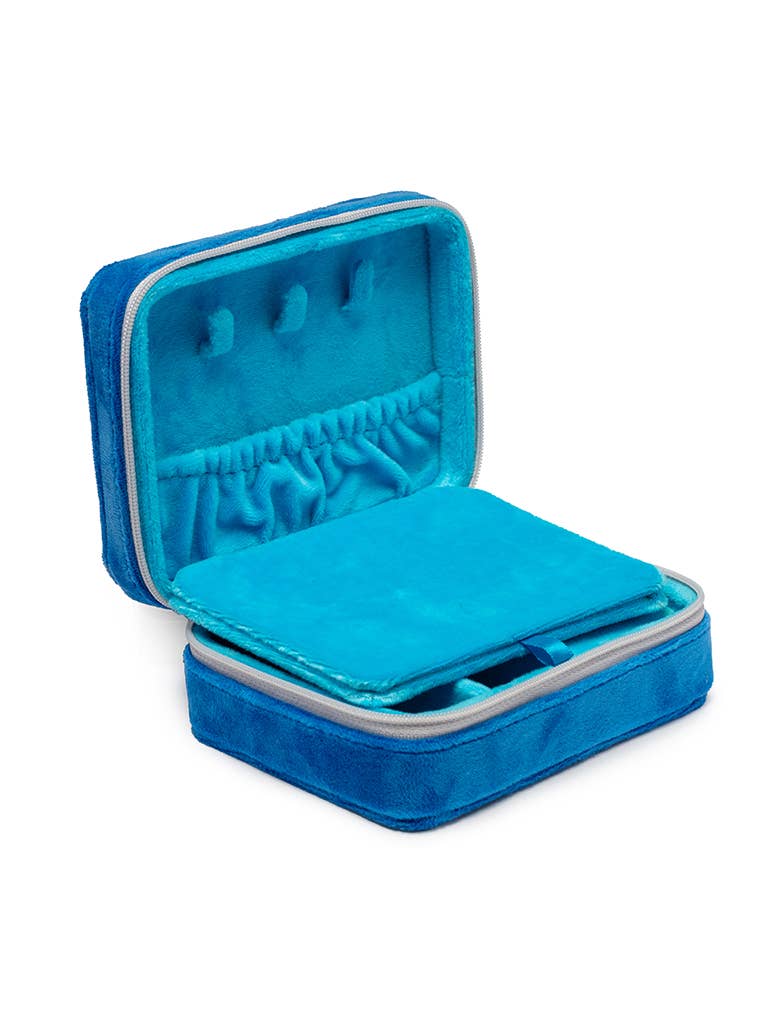 Living Royal Velvet Jewelry Zip Case - Sardine Can