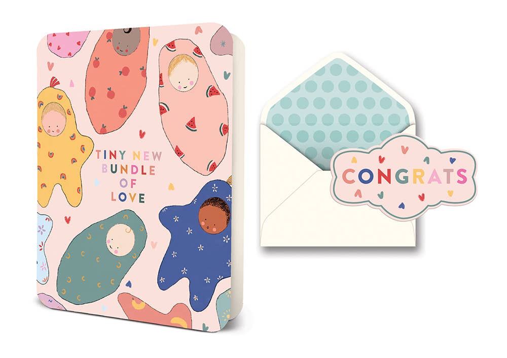 Studio Oh! - Bundle of Love Deluxe Greeting Card