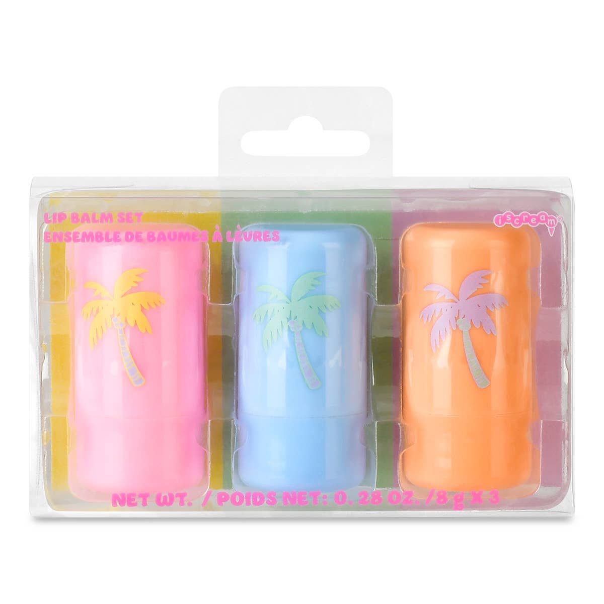 Iscream - Palm Paradise Lip Balm Set