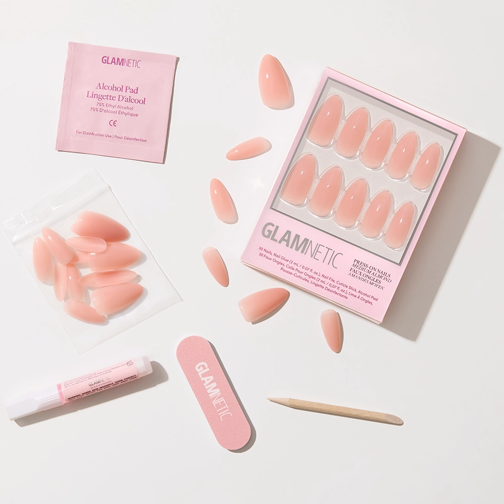 Glamnetic Press On Nails - Sheer Pink