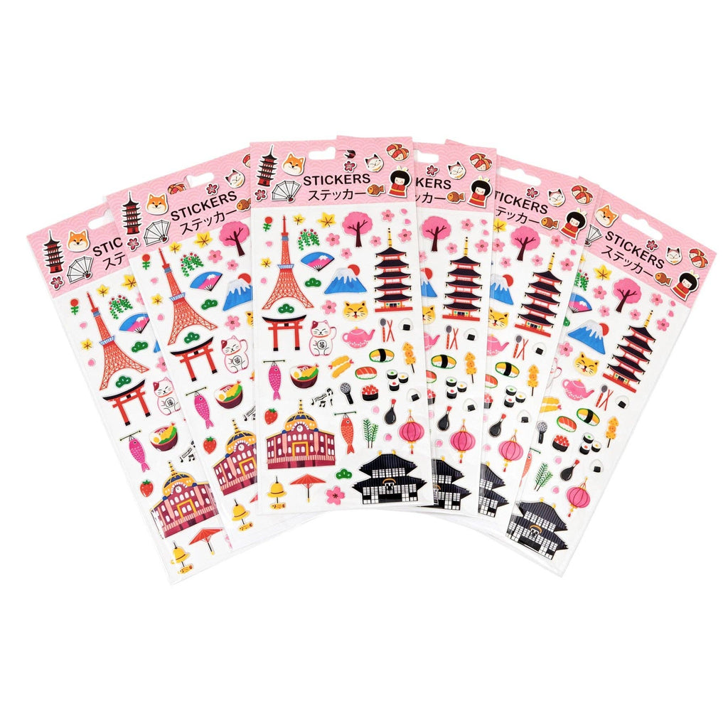 Urban Tokyo Puffy Stickers - Tokyo