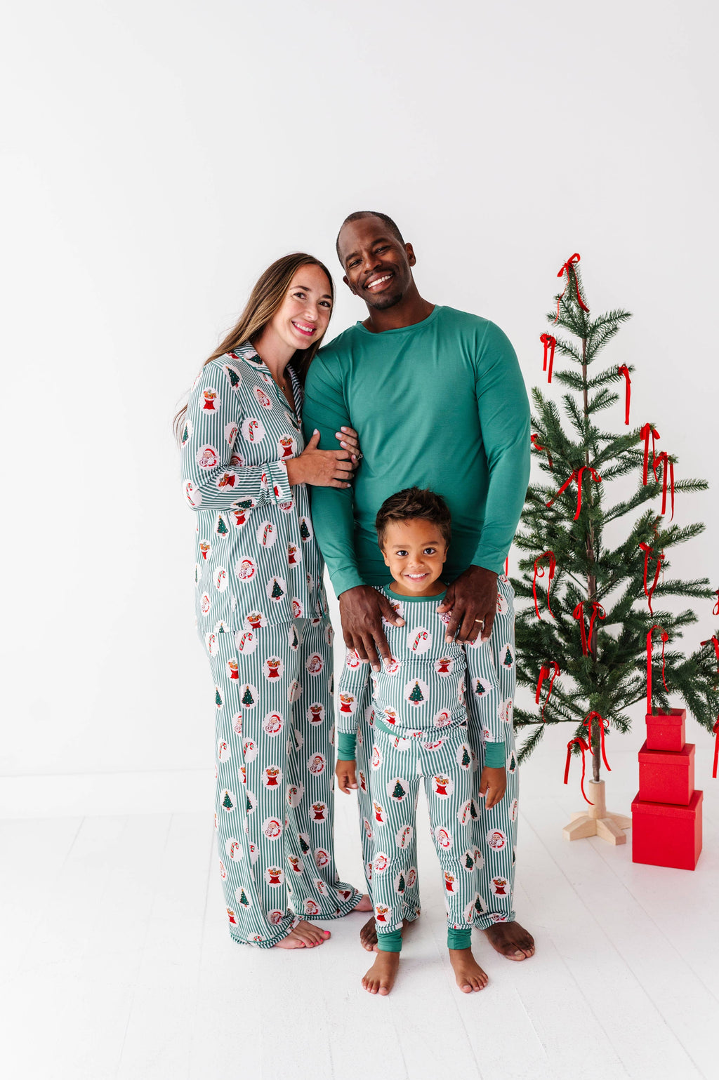 Kiki + Lulu Mens Lounge Set- Christmas Classic Stripe