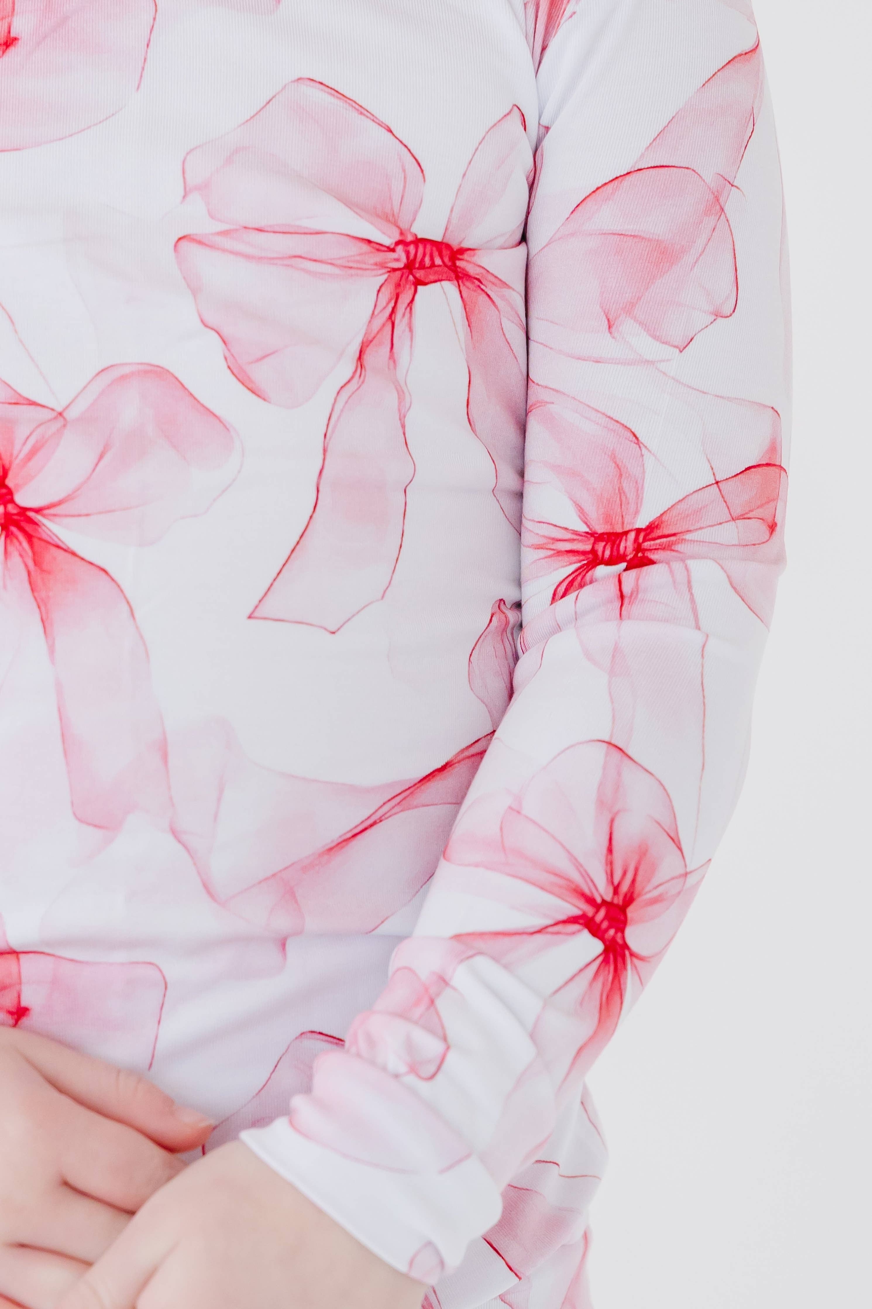 Jammie Session Bamboo PJs - Pretty in Bows