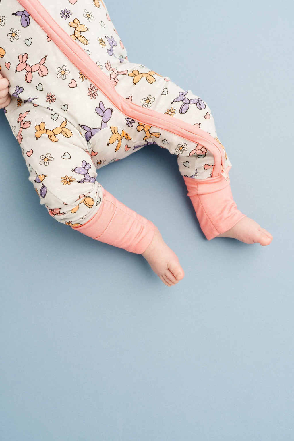 Little One Shop Bamboo Convertible Romper - Balloon Besties