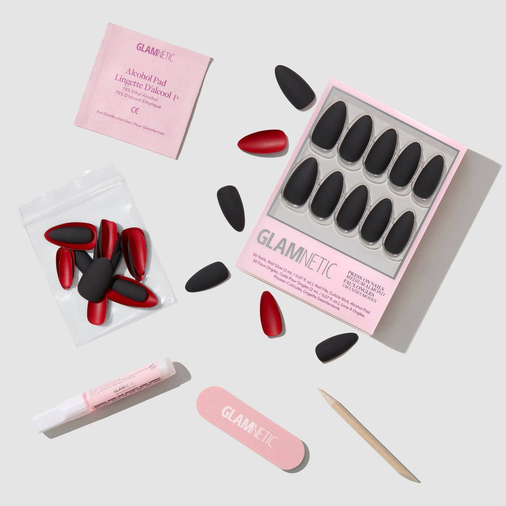 Glamnetic Press On Nails - Red Bottom