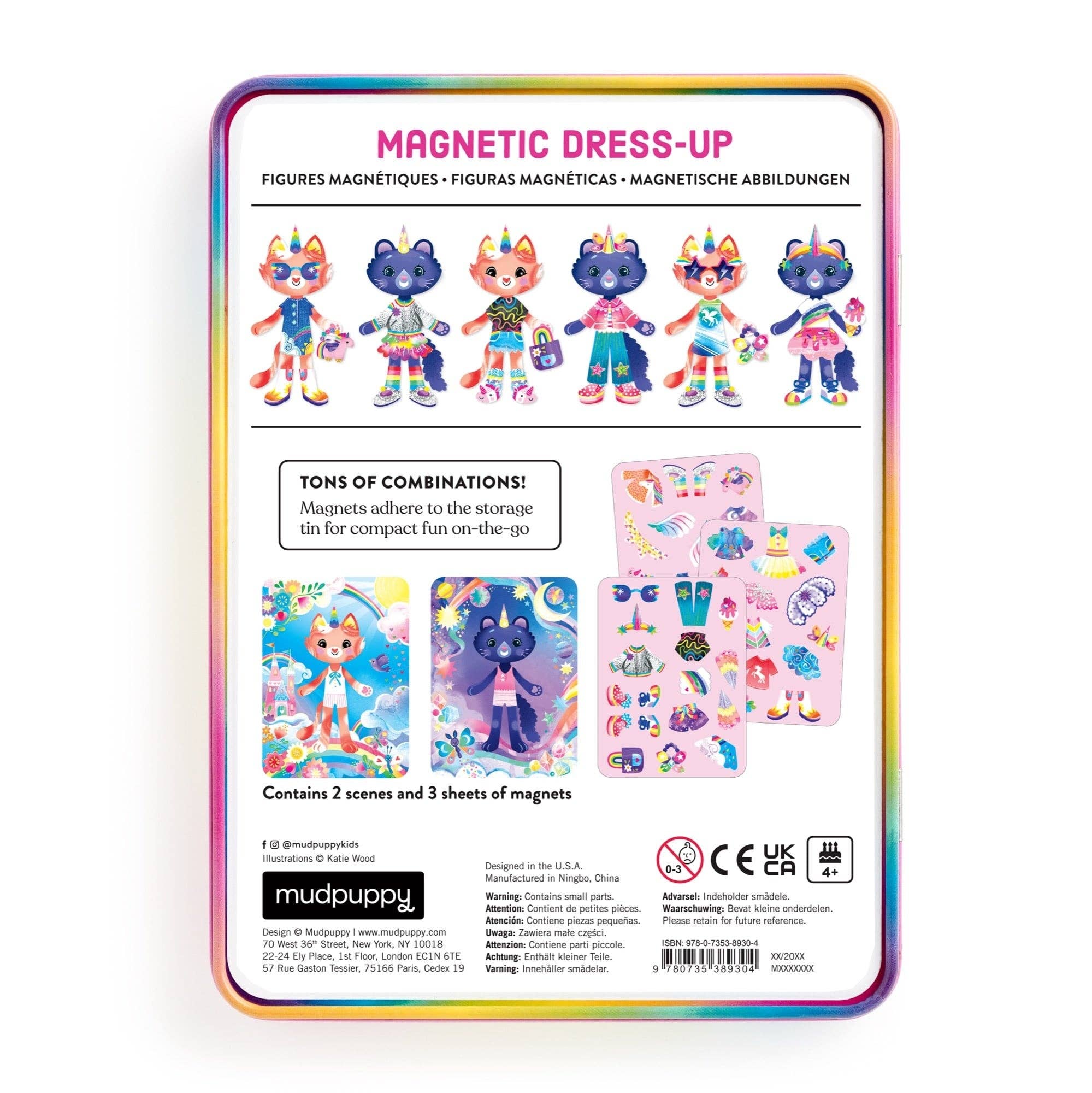 Chronicle Books - Cat-icorn Magnetic Dress-up