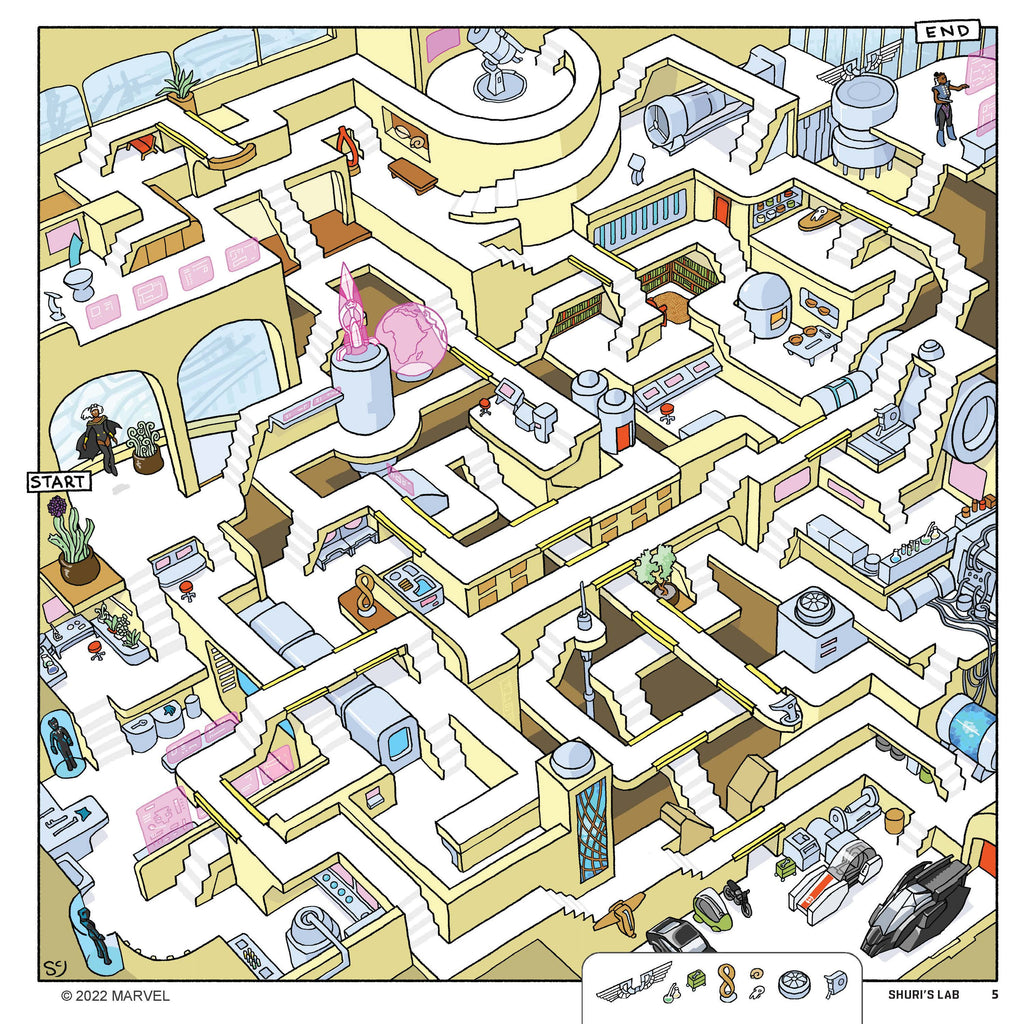 Chronicle Books - Marvel Mazes