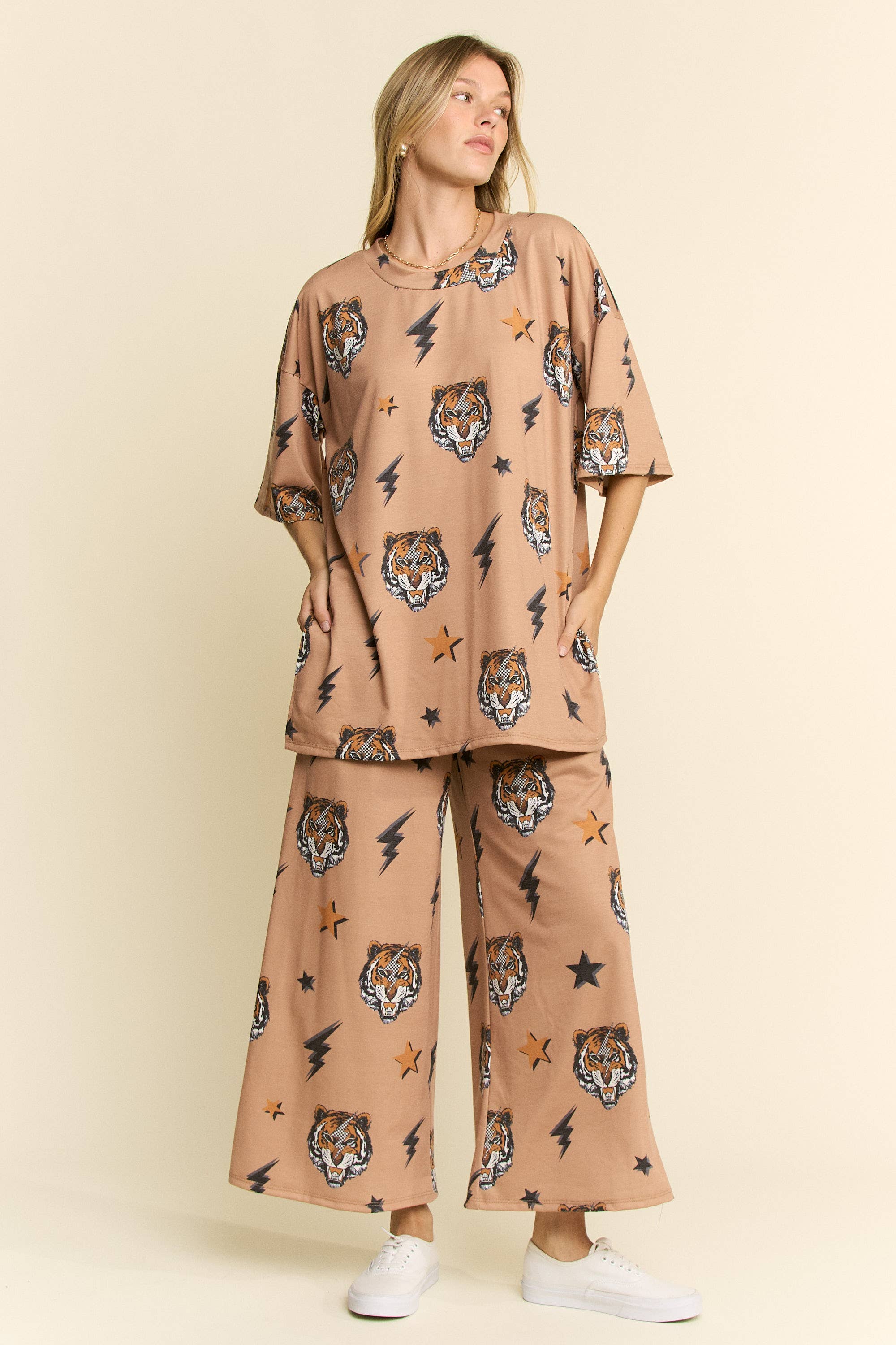 Jade By Jane - Tiger Print Set (Mocha) – Soda Pop