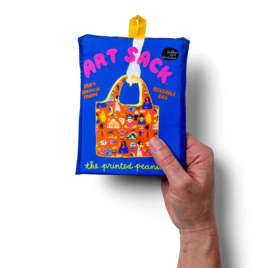 Yellow Owl Workshop Tote Bag - Art History Art Sack® by The Printed Peanut