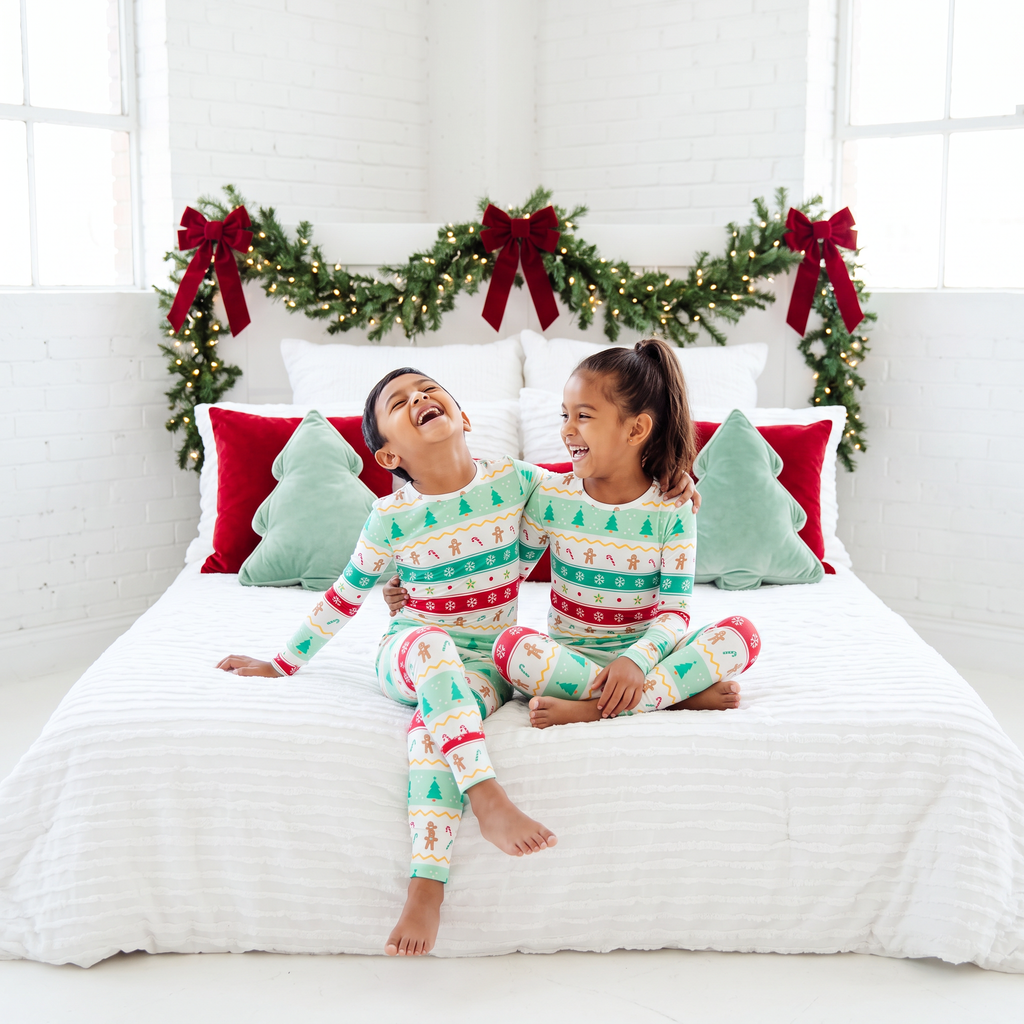 Dreamiere Two Piece PJs - Isle Be Home For The Holidays