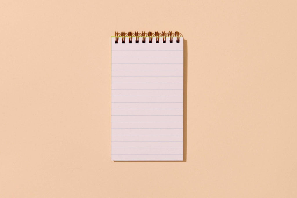 And Here We Are Spiral Notebook - Red Hearts