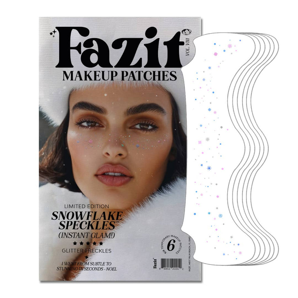 Fazit - Snowflake Glitter Makeup Patches