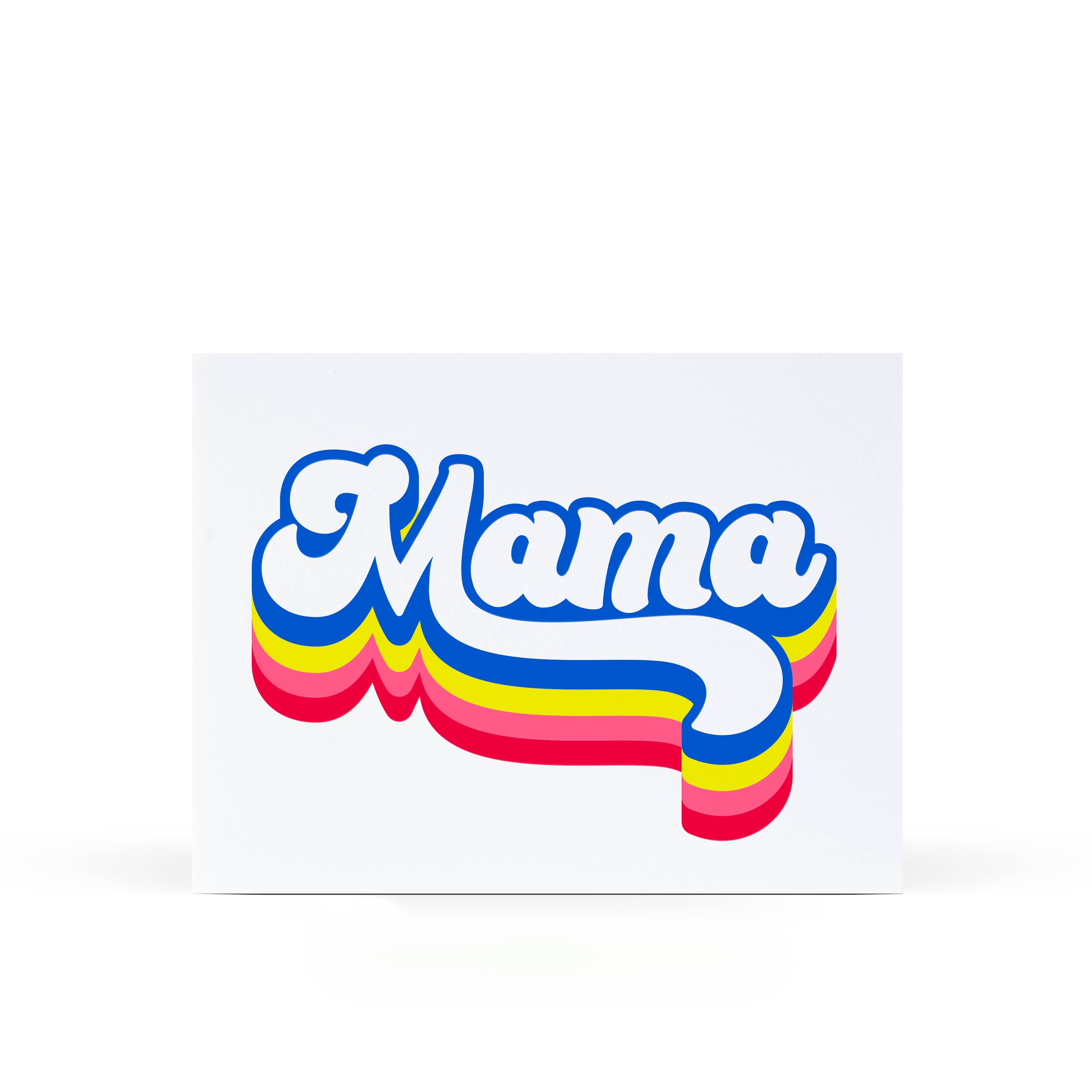 Sweet Bippy Press - Mama Greeting Card