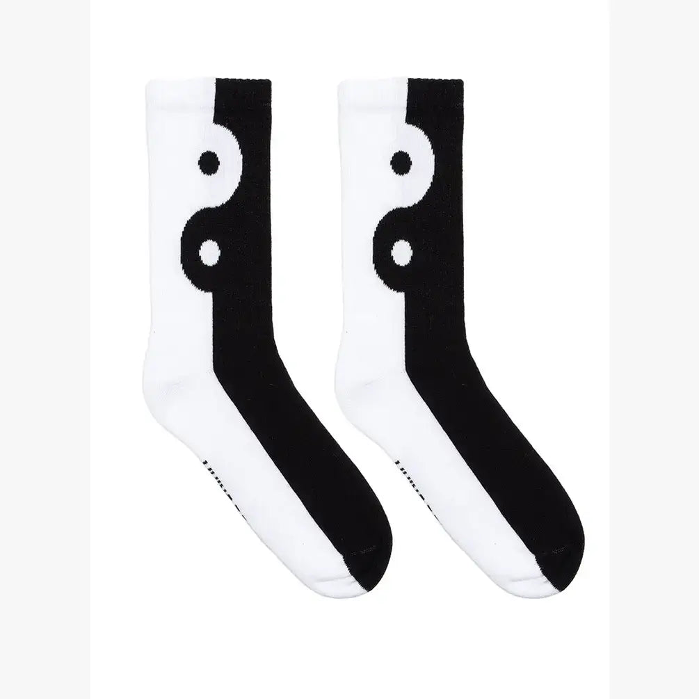 Living Royal Crew Socks - Yin Yang