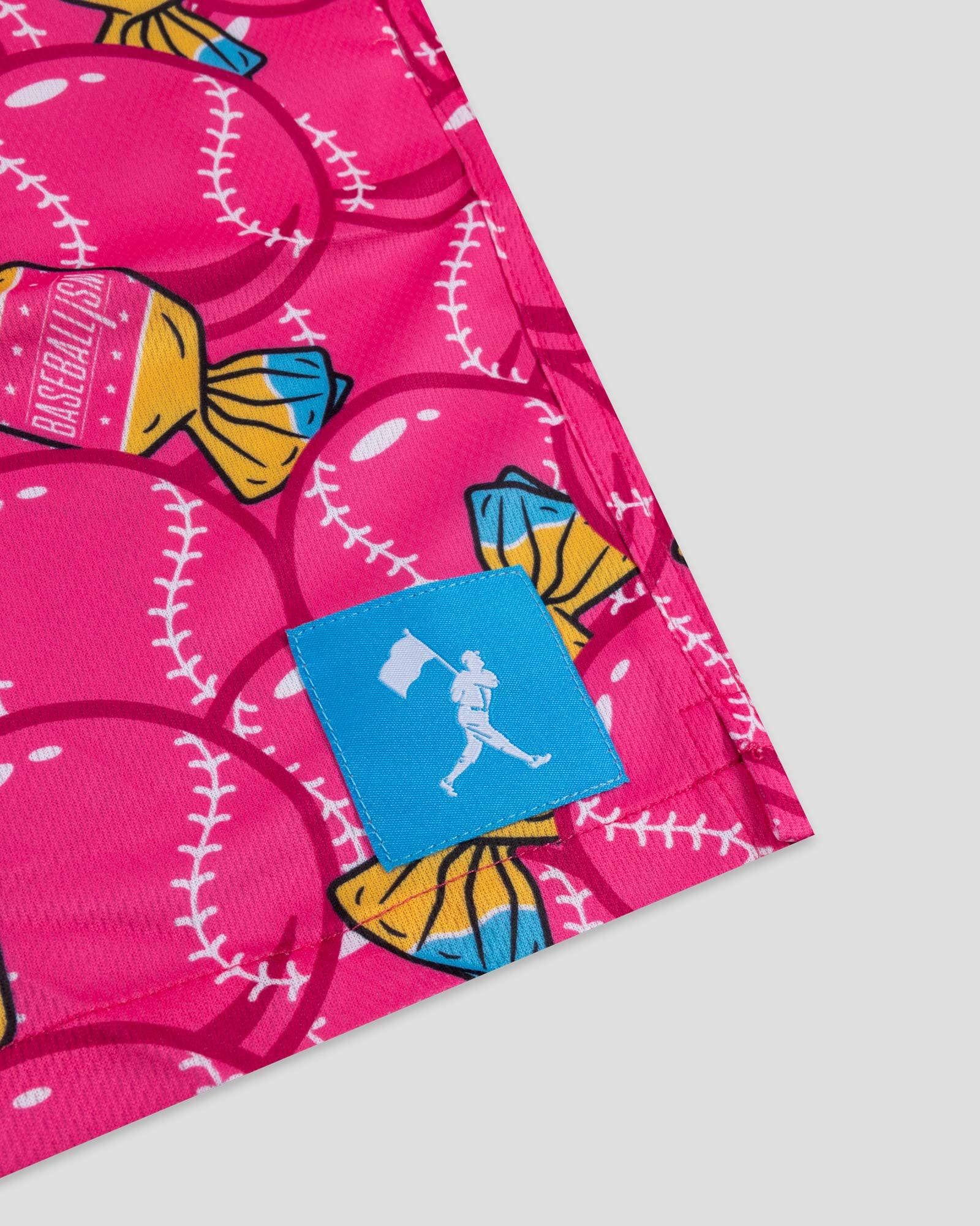 Baseballism - Youth Air Mesh Shorts - Bubbles and Doubles Diamond