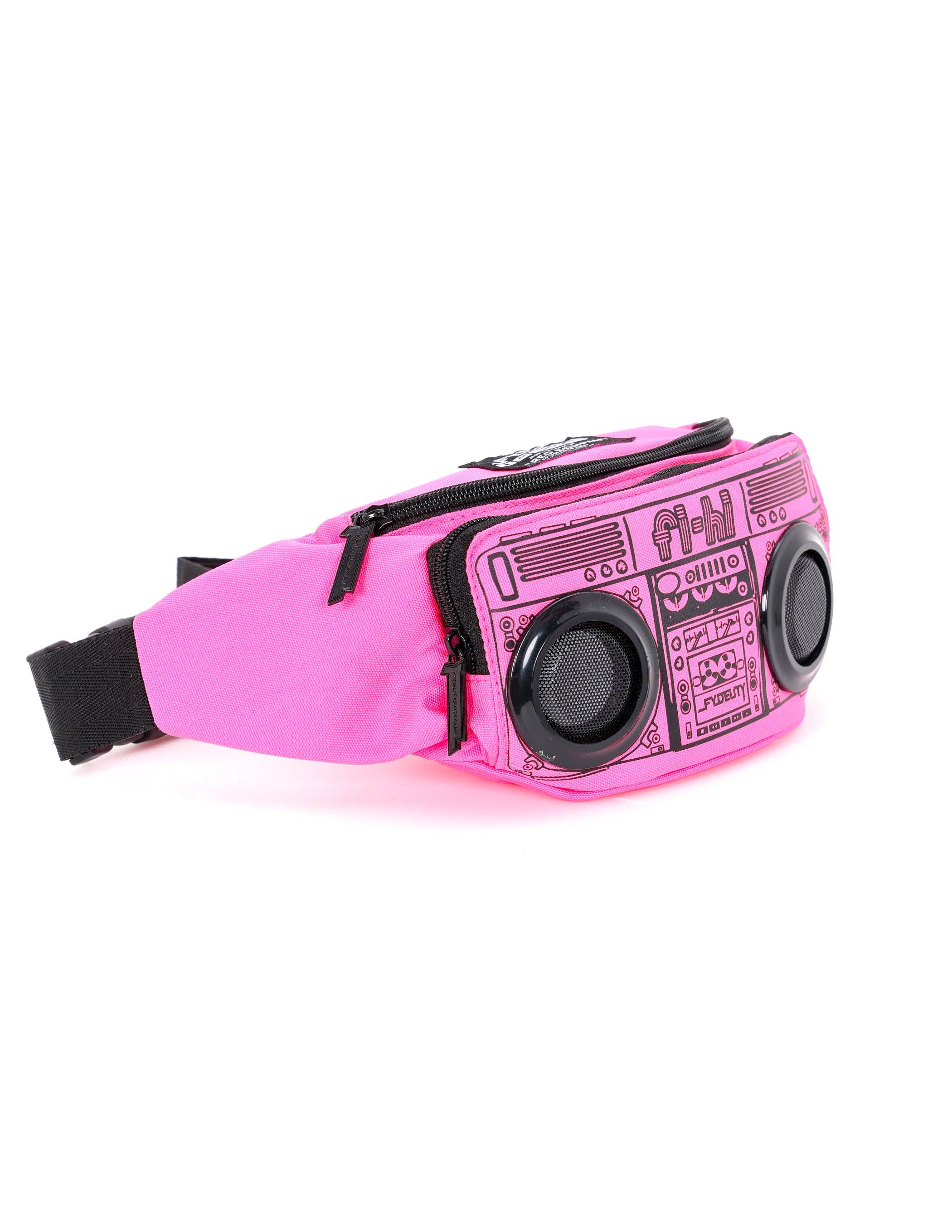 Fydelity - Crossbody Bluetooth Speaker Fanny Pack (Pink)