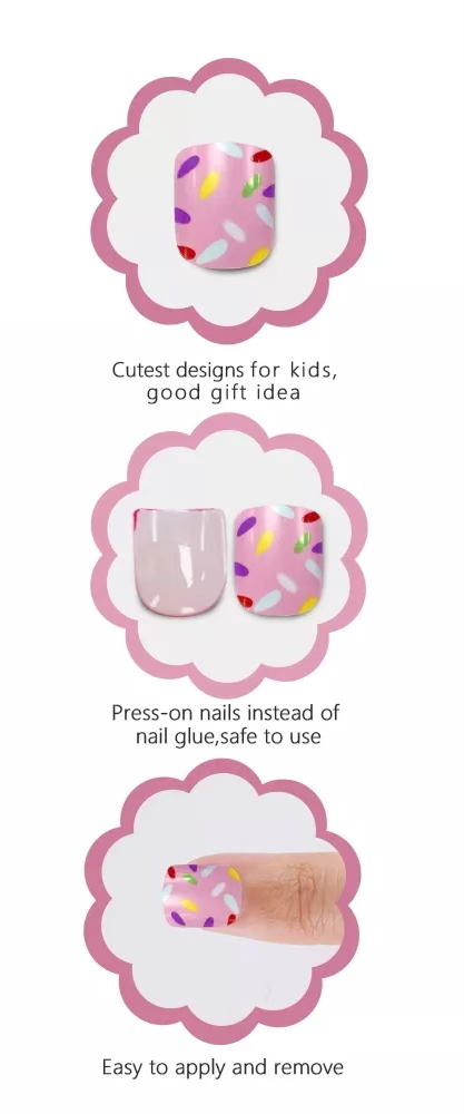 Polish Me Silly Press On Nails - Sweet Treats