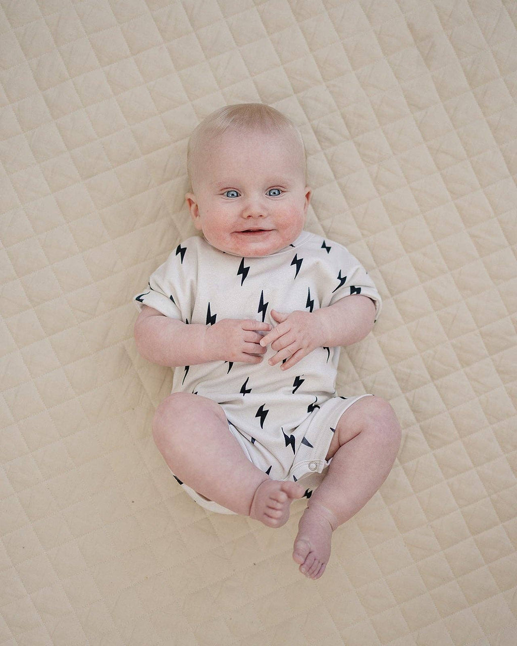 Lucky Panda Kids - Cotton Romper - Little Bolt