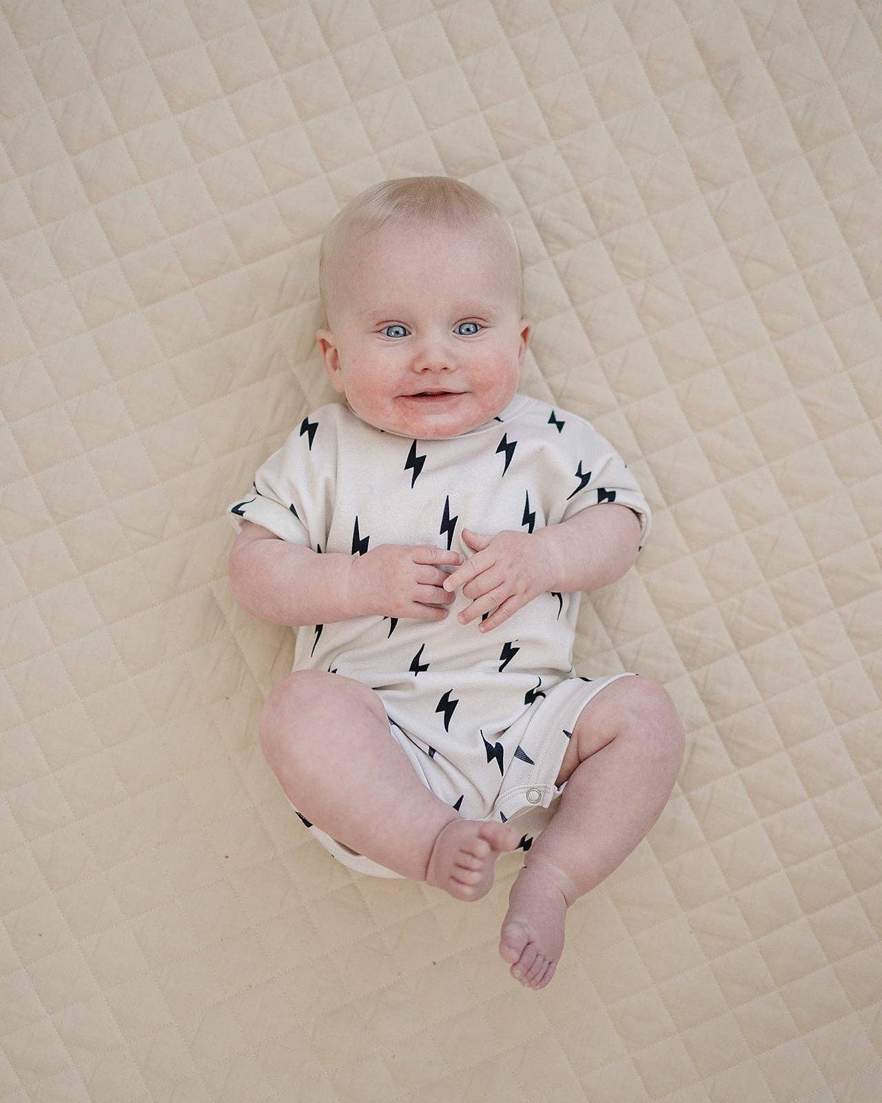 Lucky Panda Kids - Cotton Romper - Little Bolt