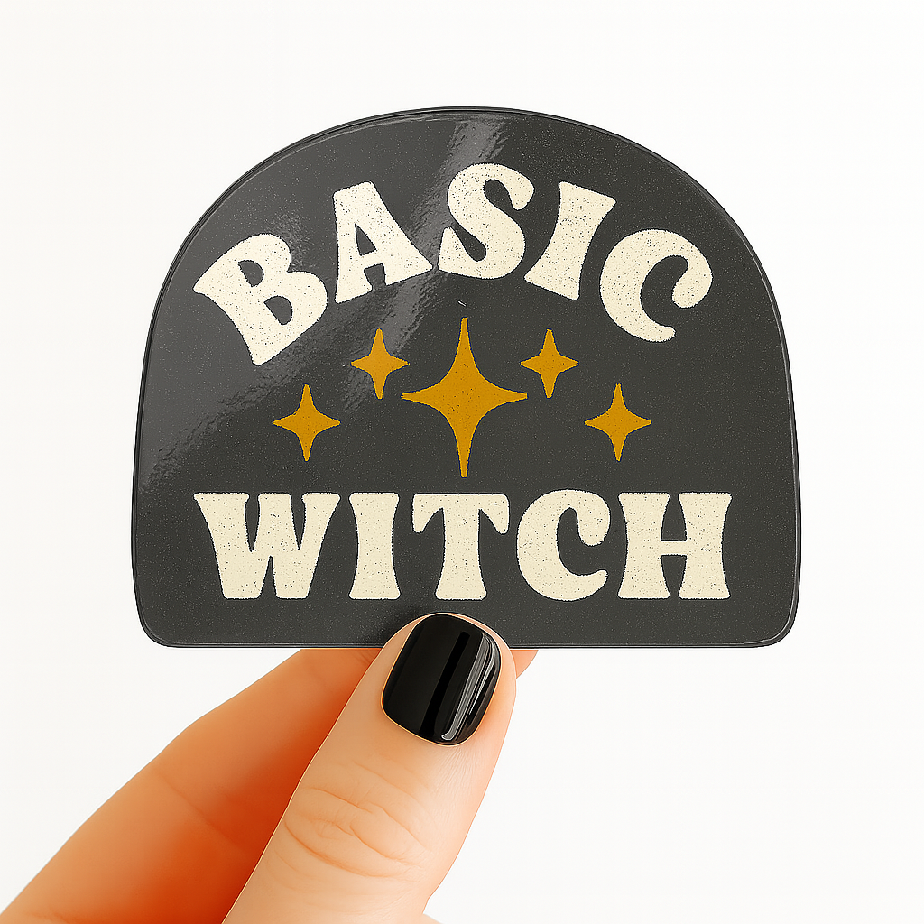 Daydream Prints - Basic Witch Sticker