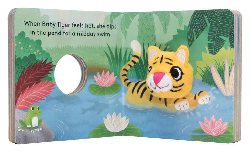 Chronicle Books - Baby Tiger: Finger Puppet Book