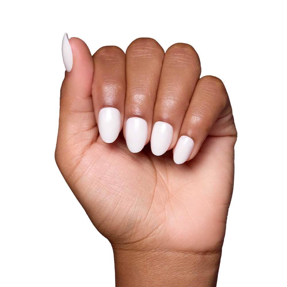Glamnetic Press On Nails - White Swan