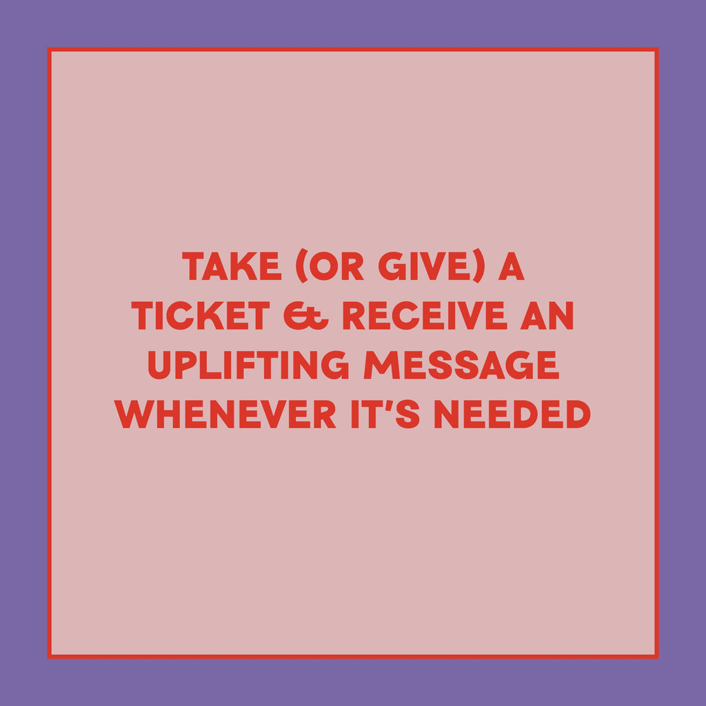 Chronicle Books - Take-a-Ticket: Affirmations