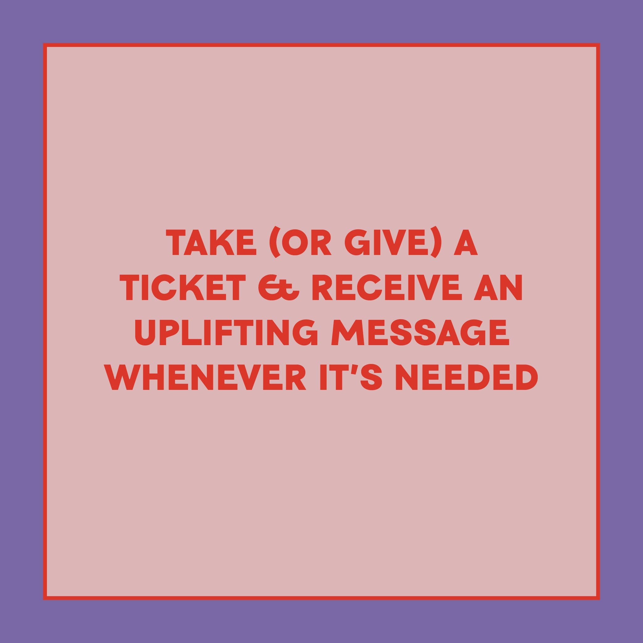Chronicle Books - Take-a-Ticket: Affirmations