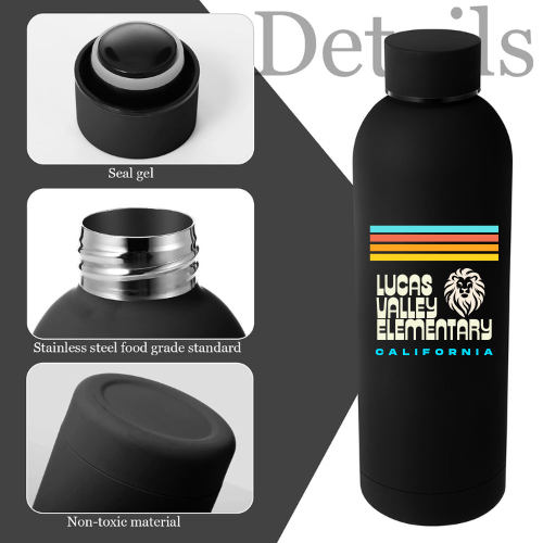 LVE Spirit Wear Insulated Stainless Steel Water Bottle (17oz)