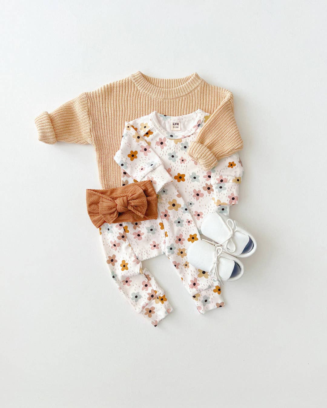 Lucky Panda Kids Lounge Set - Floral