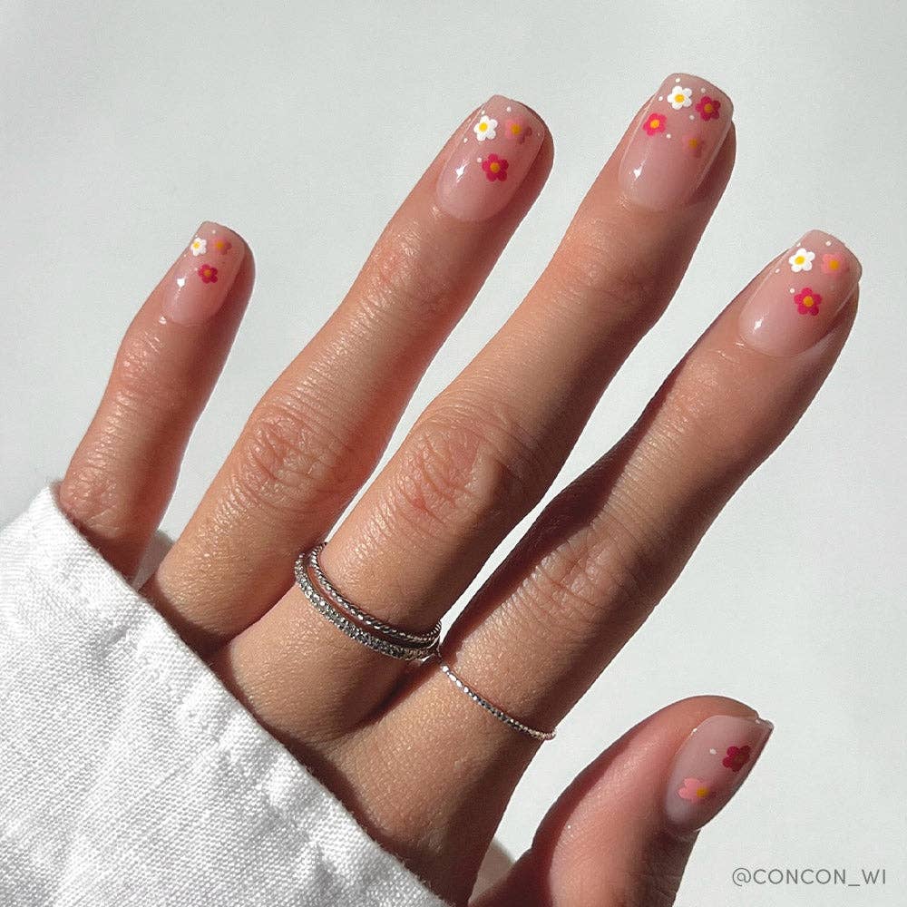 Glamnetic Press On Nails - Pretty Bloom