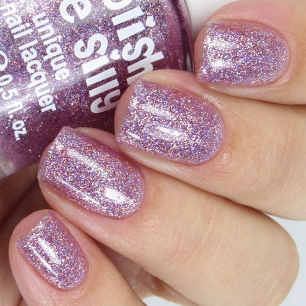 Polish Me Silly Nail Polish - Show Off (Rainbow Sparkle)