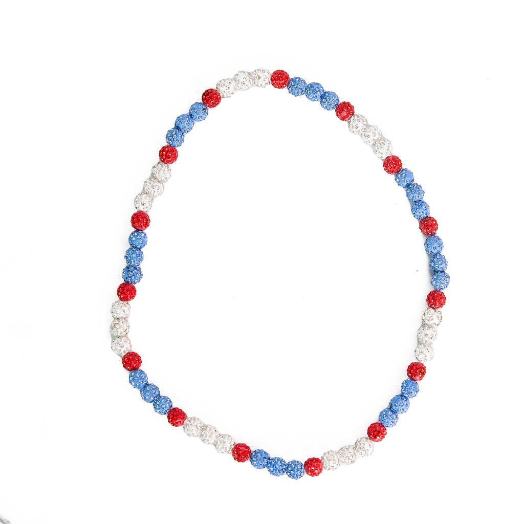 Golden Thread - Bling Baseball Necklace