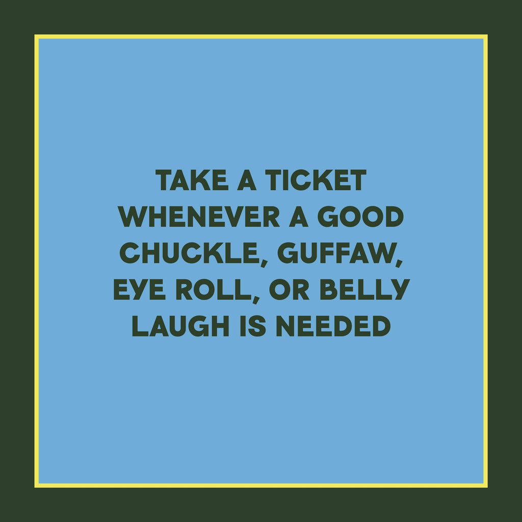 Chronicle Books - Take-a-Ticket: Dad Jokes