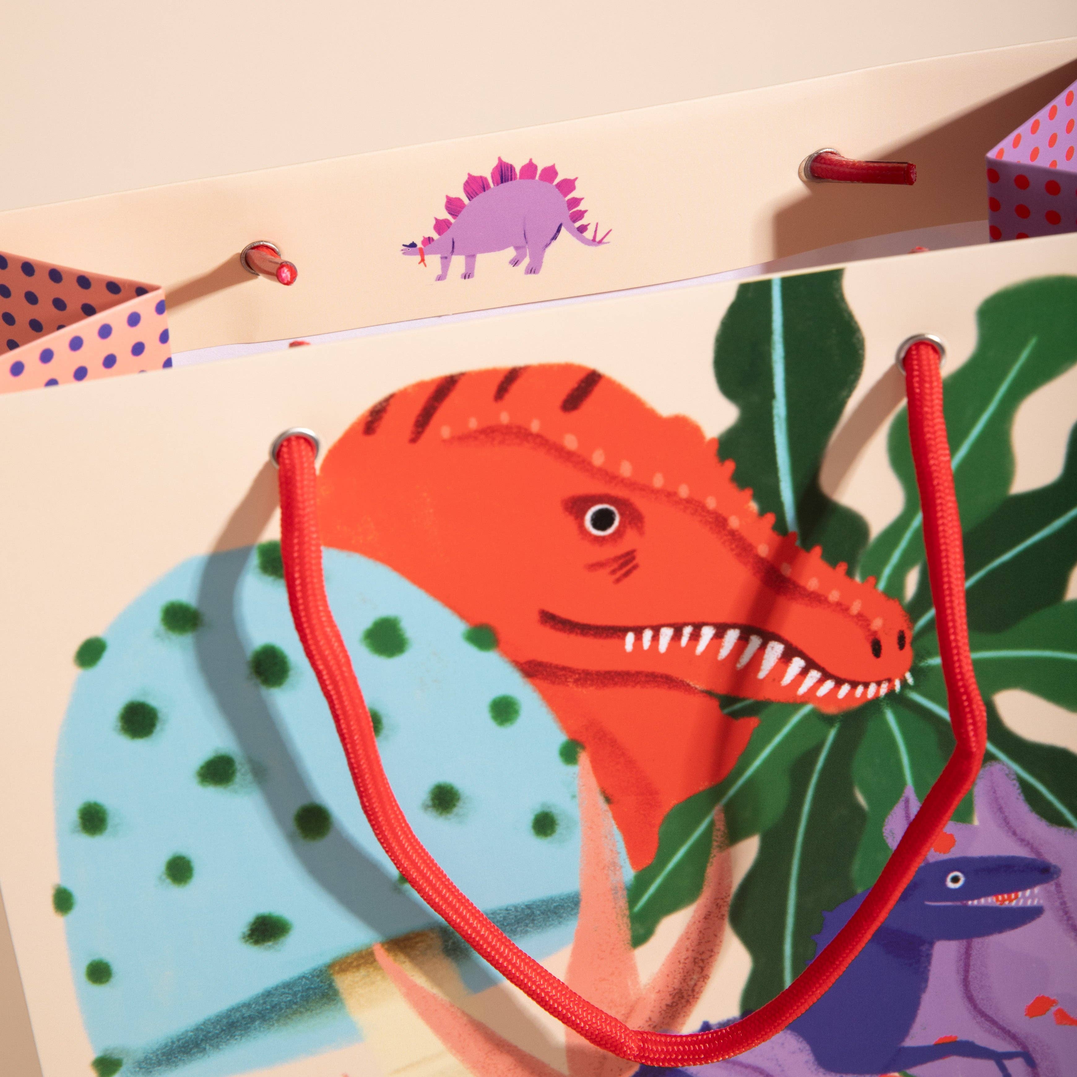 Carolyn Suzuki Gift Bag - Dino Friends