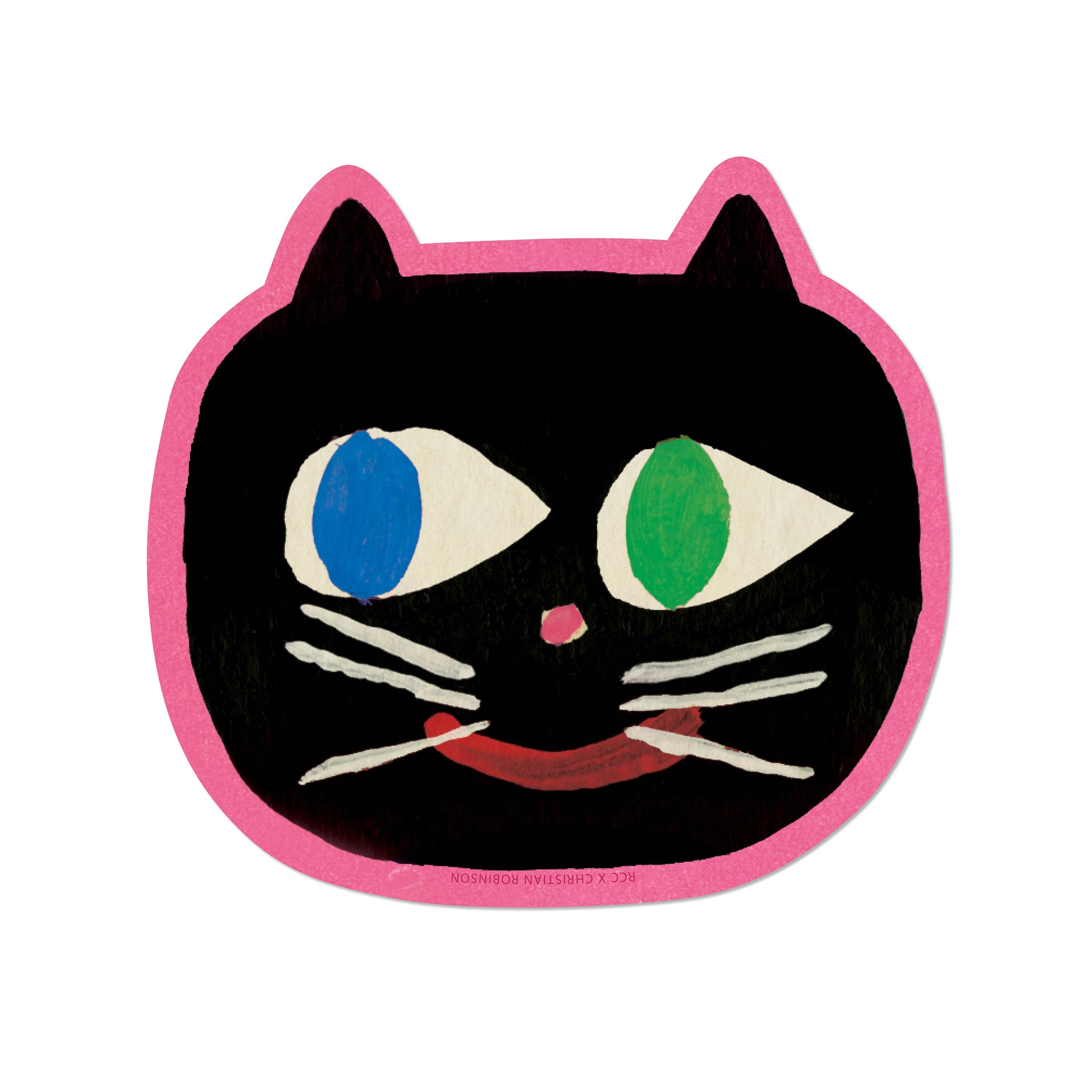 Red Cap Cards - Cool Cat Sticker